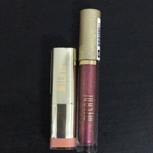 Milani Lipstick and Lip Gloss Set